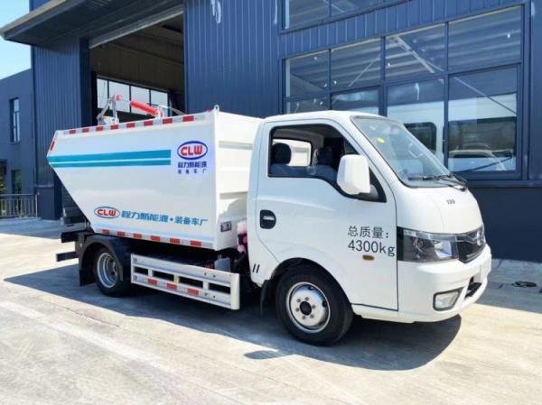 比亞迪純電動(dòng)后掛桶垃圾車