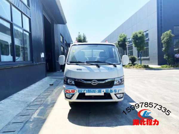 比亞迪純電動(dòng)后掛桶垃圾車