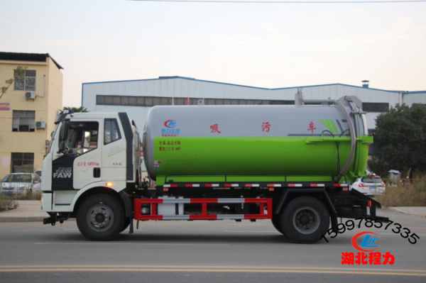 國六解放吸污車12方